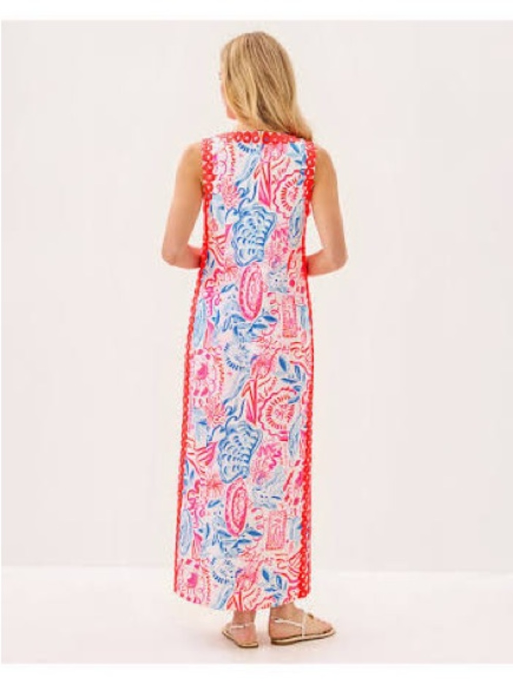 NWT Lilly Pulitzer Sadie Maxi Romper Size 2 - Picture 3 of 6